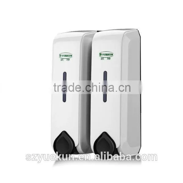 Liquid Double Lotion Dispenser 700ML Capacity Hanging Gel Soap Dispenser Hotel Hand Soap Container YK1509 photo-3