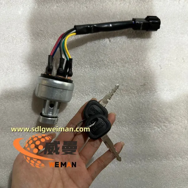 ORIGINAL HYUNDAI Start Key Assy 21Q4-00070 for Hyundai R140LC-9 R140W-9 R170W-9 R180W-9 R210W-9 photo-2
