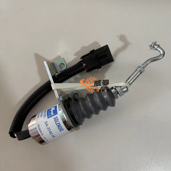 Hyundai YUBP-12885 5346207 SOLENOID FUEL PUMP 24 VOL FOR HYUNDAI HX340 Excavator photo-4