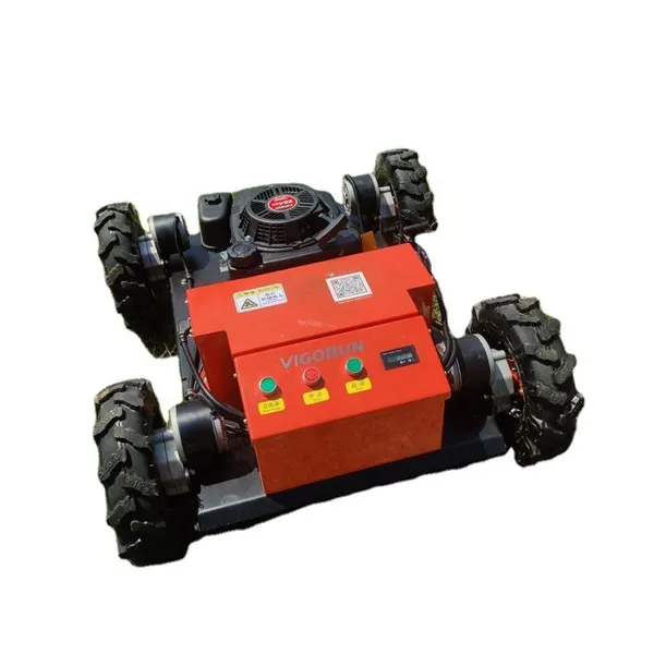 Gasoline Engine 4-Stroke Single Cylinder Industrial Brushless DC Motor Cordless Remote Control Trimmer Lawn Mower photo-6