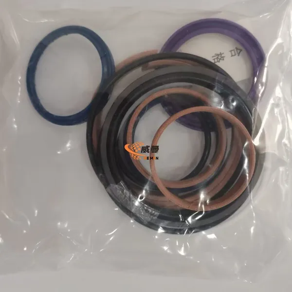 SDLG Original 4120001153101 Repair Kit Sealed Bag 0.2kg for Boom Lift Hydraulic Cylinder SDLG 918 in Stock photo-2
