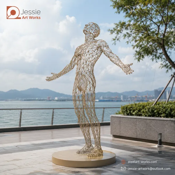 Office Building Figure Statue for Public Interior Art photo-3