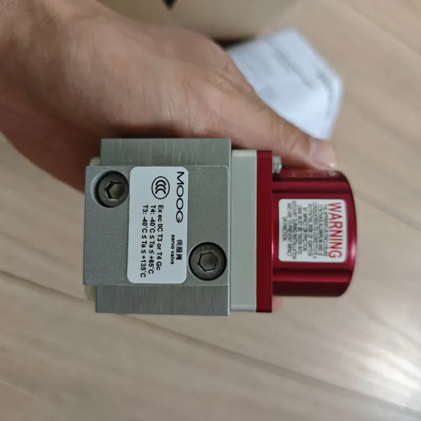 MOOG G771K / G772K Series Intrinsically Safe Two-Stage Electro-Hydraulic Servo Valves – Brand New Original