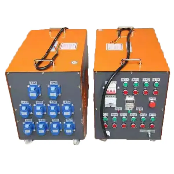 10‑channel Vibration Control Panel Supports Adjustable Frequency to Synchronously Drive Multiple 1.5KW High‑frequency Vibrators