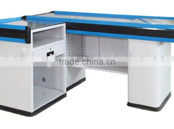 Made in Foshan Supermarket Cash Counter Used Retail Counters Sale JB-059 photo-2