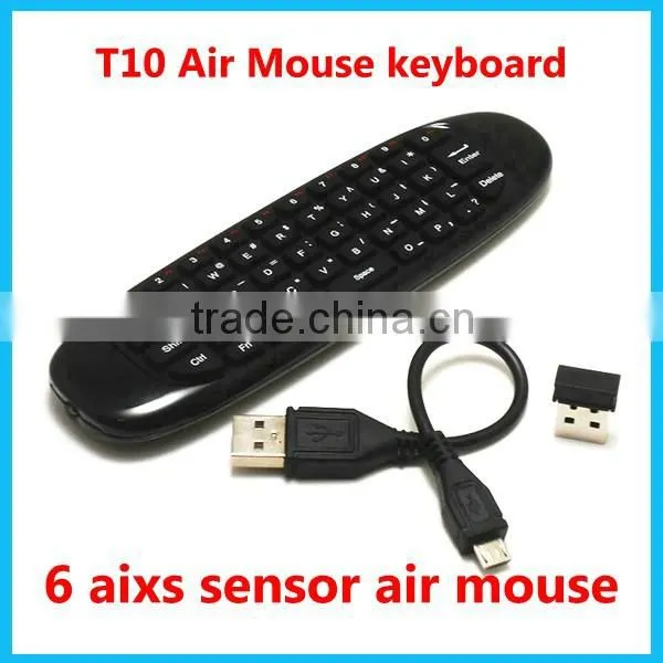 2.4G Gyroscope Factory C120 2.4G Remote Control Wireless Air Mouse For TV Box and Computer photo-4