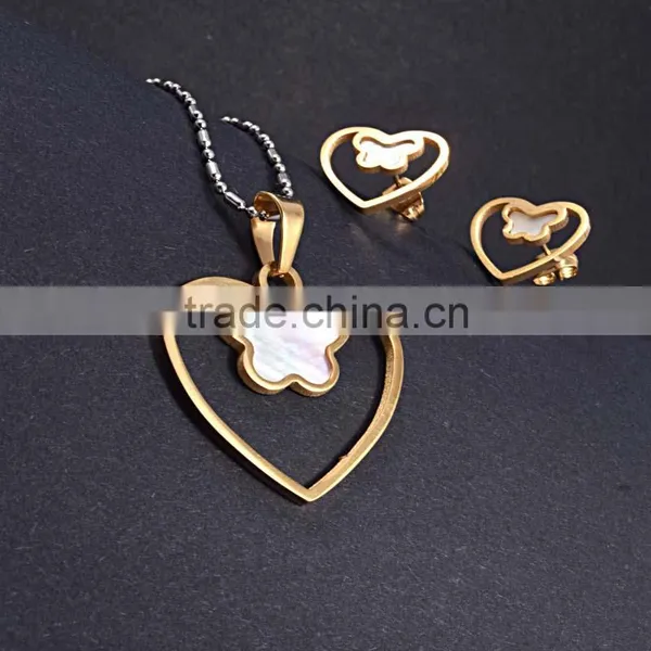 Stainless Steel Jewelry Big Hole Freshwater Pearls Fashion Jewelry New Model Jewelry Set photo-3