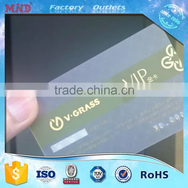 MDC30 Pvc Cards Printing Business Plastic Transparent Material photo-6