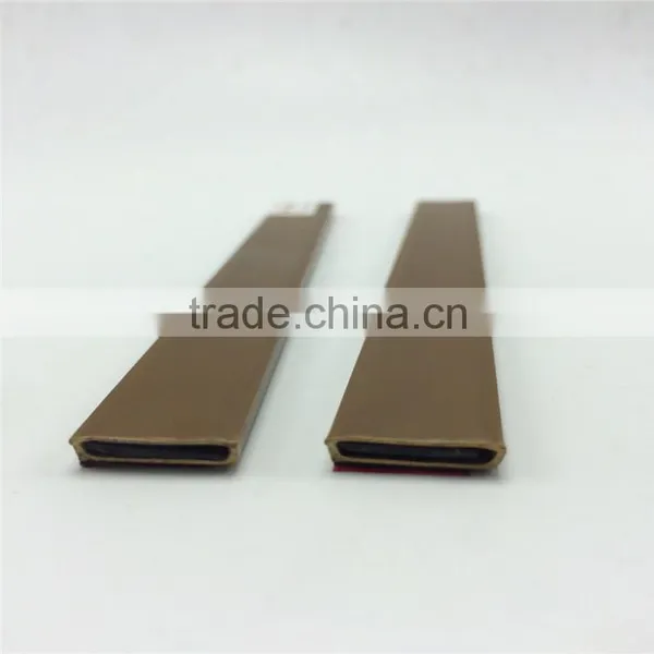 Bronze Pvc Sleeve Fire Intumescent Seal Strip 15*4mm