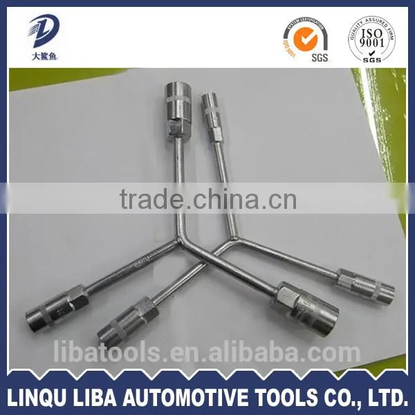 China Supplier Wholesale High Quality Carbon Steel Y Type Wheel Wrench photo-6