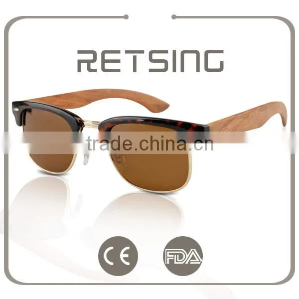 2016 New Fashion Factory Bamboo And Wood Sunglasses photo-4