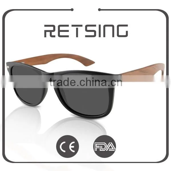 2015 Woodzee Polarized Wooden Sunglasses Bamboo Eyeglasses Style China Manufacturer