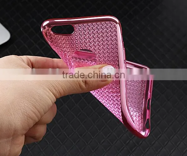 Luxury Clear Electroplating TPU Silicone Gel Soft Case For Apple IPhone 6S / IPhone 6S Plus photo-3
