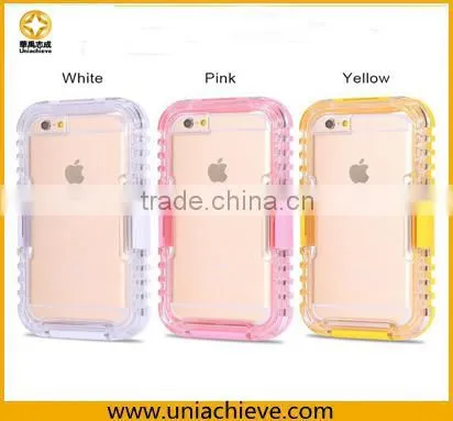 For Iphone Waterproof Cell Phone Case Red photo-4
