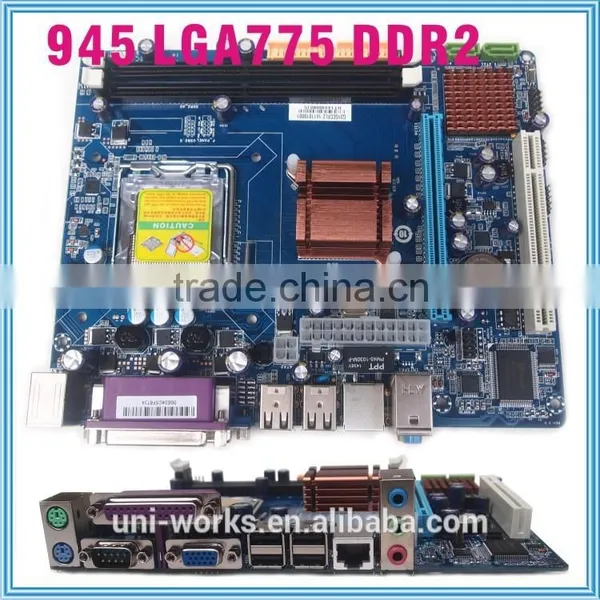 Micro-ATX Ddr2 Lga775 Intel 945 Chipset P4 Motherboard photo-2