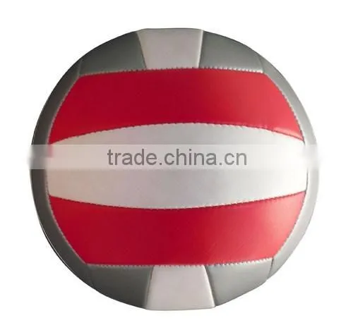 Promotional Machine Stitched PVC Volleyball, stitching machine volleyball