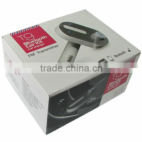Car MP3 Player With Bluetooth Car Kit Handsfree FM Transmitter With Car Charger photo-6