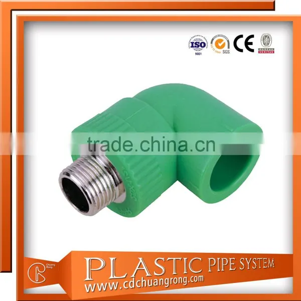Ppr Pn10 Male Threaded Elbow Fittings
