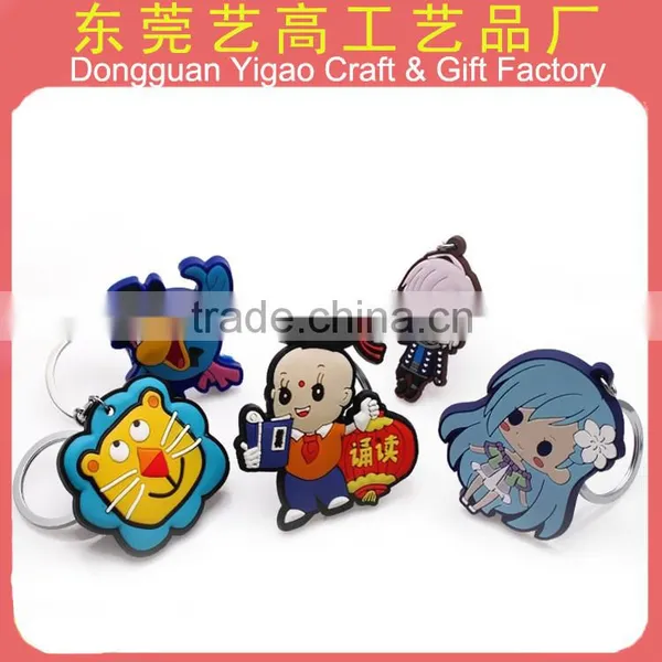 Complex Soft PVC Japanese Animation Keychain photo-3