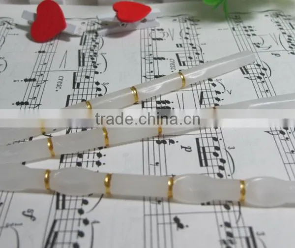 White Crystal Candles For Wedding Favors photo-6