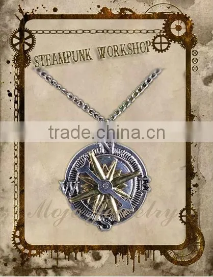 Wholesale Fashion Antique Steampunk Star Necklace photo-3