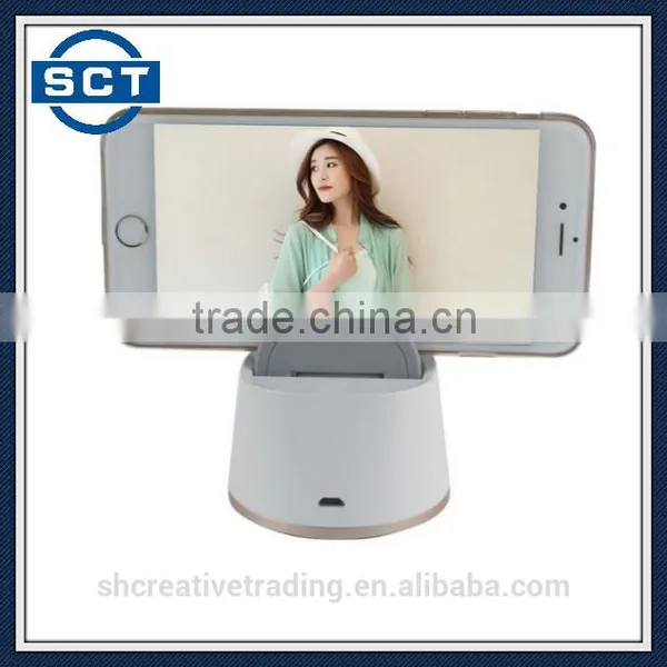 Selfie Robot Monopod for Smart Phone With Bluetooth Connection to Take Photo Auto Tracking 360 Degree photo-4