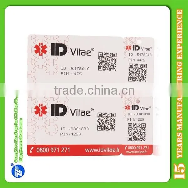 Cr80 Standard Size Pvc Loyalty Card Key Tag for Promotion photo-4