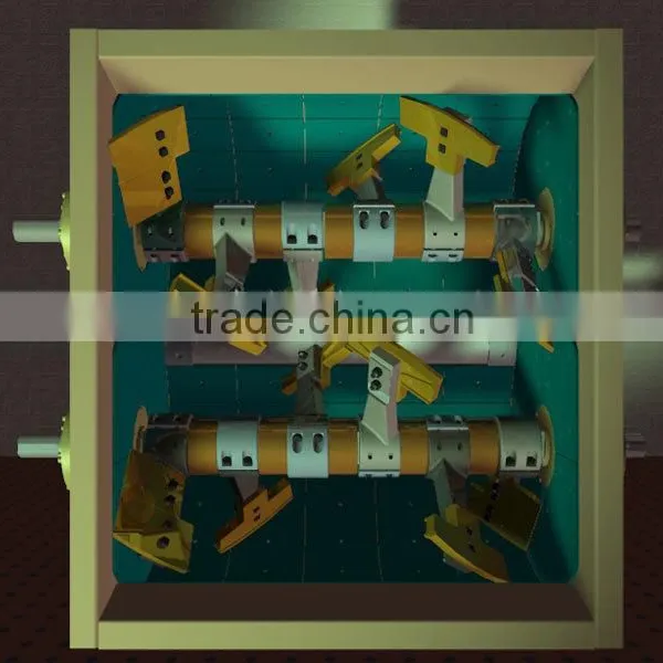CE High Quality Horizontal Twin Shaft Forced Continuous Concrete Mixer