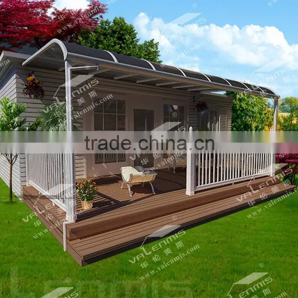 Garden of Villa Alumium Arch Rain Canopy for Sale photo-3