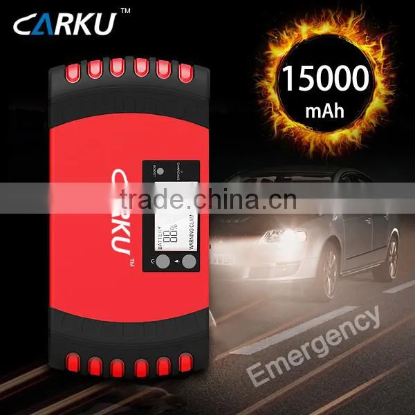 15000mAh Toyota Parts Accessories Tool Set Multi-function Powerbank LCD Display Auto Battery Portable Vehicle Car Jump Starter photo-3