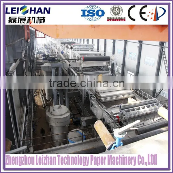 Test Liner Kraft Rolling Paper Making Machine photo-6