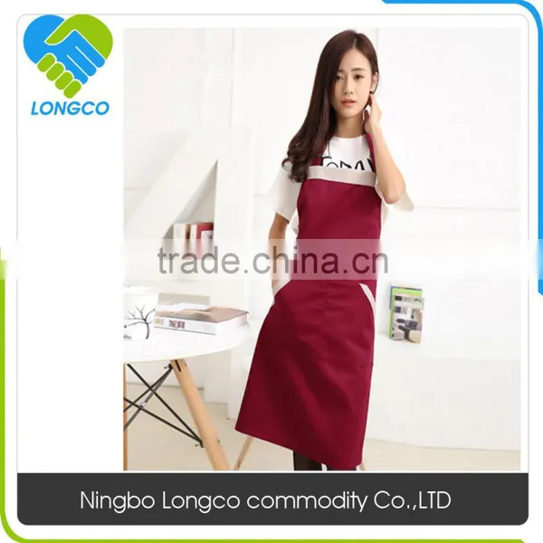 Factrory Price Wholesale Cheap Promotional Polyester Waterproof Cooking Apron,Fashion Kitchen Apron photo-3