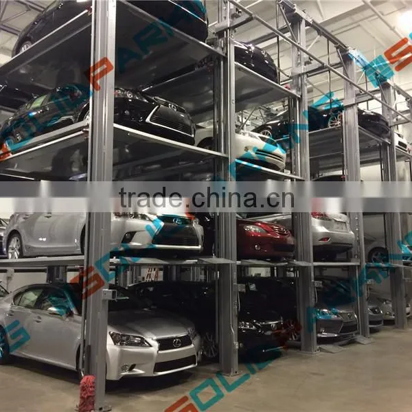 Hydraulic limit switch key switch intelligent multi-level parking lift mechanical system