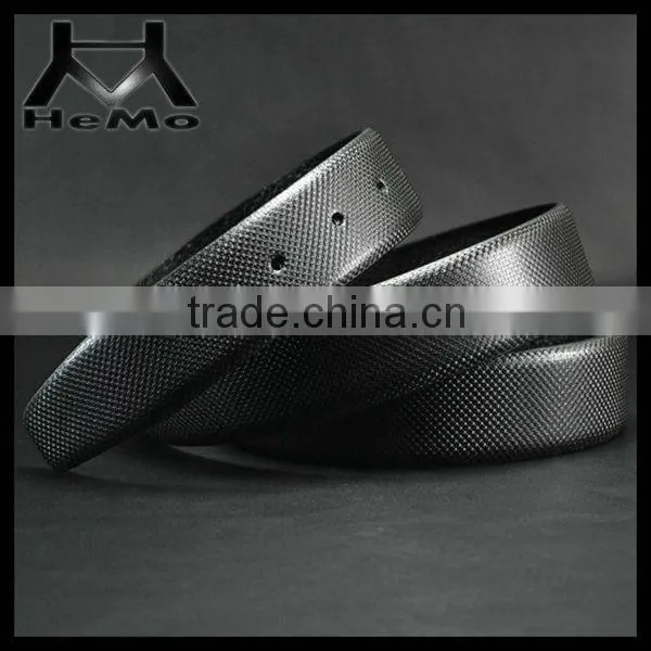 Black Color Western Mature Men's Cowhide Leather High Waist Belt