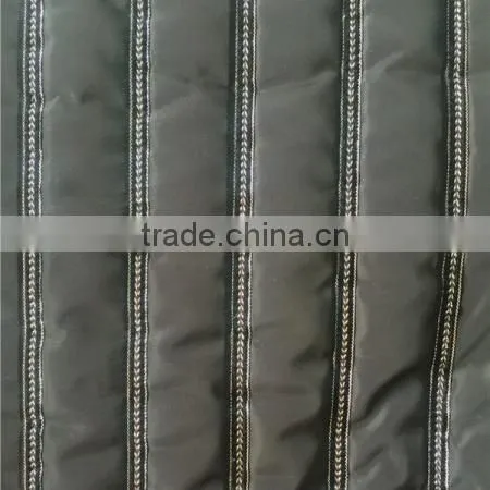 Stripe Quilting Fabric With Velvet Ribbon photo-4