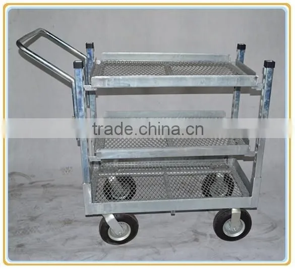 Garden Mesh Shipping Transport Steel Too Carts