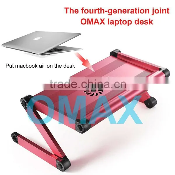 Multifunction Bed Laptop Desk With USB Fan OMAX A7 photo-6