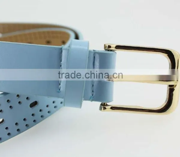 HOT 1 Inch Women Fashion Summer Dresses Belt With Colorful Leather Buckle in Summer China Factory photo-5