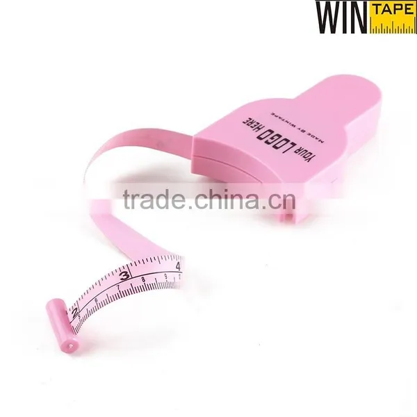 Hot Sale Pink Environment-friendly Unique Design Promotional Gift Custom Printed Waist Measuring Tool photo-4