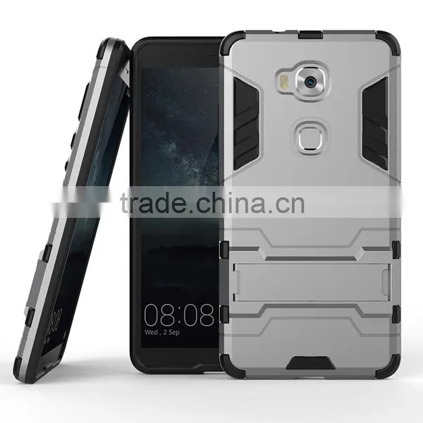 Hybrid Kickstand TPU PC Armor Case Iron Man Cellphone Case For Huawei P8 P8 Lite photo-4