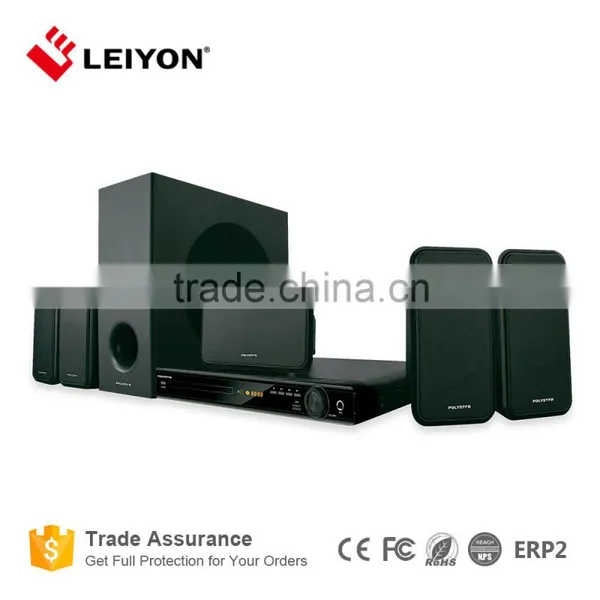 Classic 5.1ch Home Theater Speaker System of 120W With Metal Grill