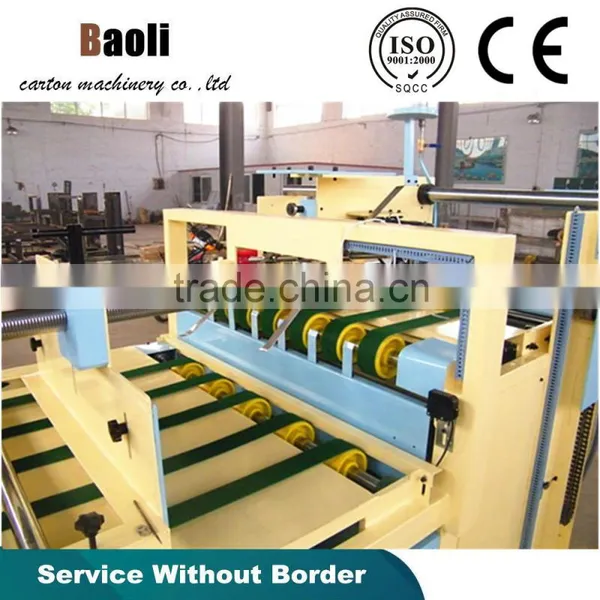 Carton Box Semi Automatic Gluing Machine photo-2