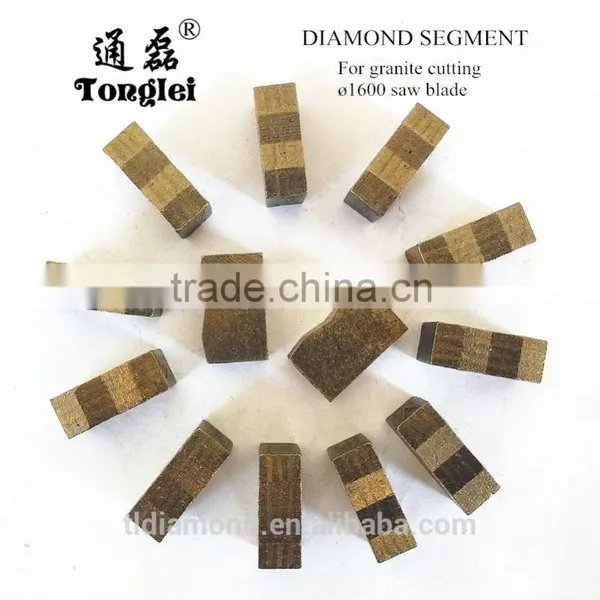 Professional Manufacture 1600mm Stone Cutting Diamond Segment for Cutting Granite, Basalt and Bluestone and