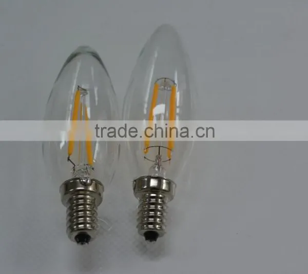 2w Led Filament Bulb Energy Saving Edison Bulb Candle photo-3