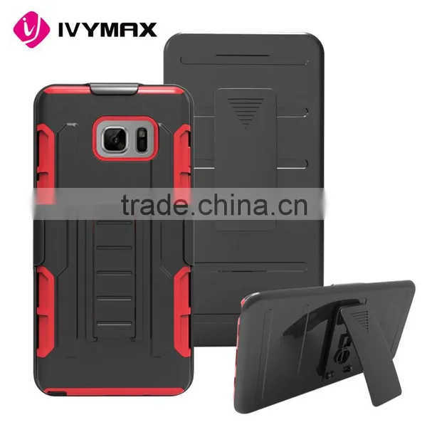 New Arrival Hybrid Heavy Duty Phone Case New Kickstand Holster Case for Samsung Note 7 Supplier's Choice photo-4