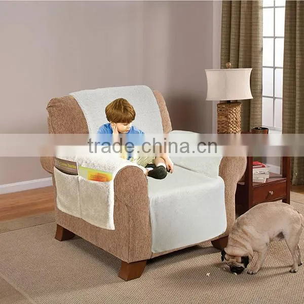 3 Seat Living Room Patchwork Suede Fabric Sofa Cover Quality Choice Supplier's Choice photo-2