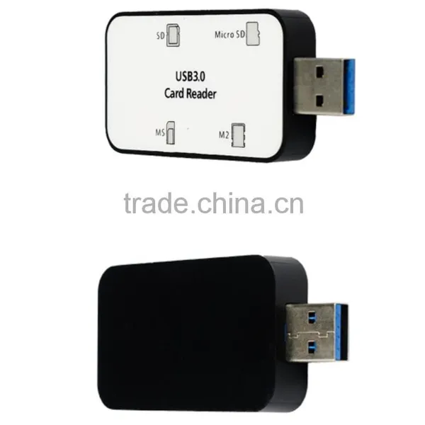 USB 3.0 SD,TF,Micro SD,MS,M2 All In One Card Reader Writer photo-6