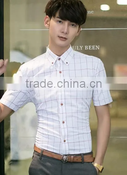 D11046b Men Cotton Casual Wholesale Fashionable Fancy Shirt photo-2