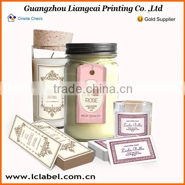 Christmas Candle Printing Sticker Custom Candle Sticker for Candle Jar photo-6