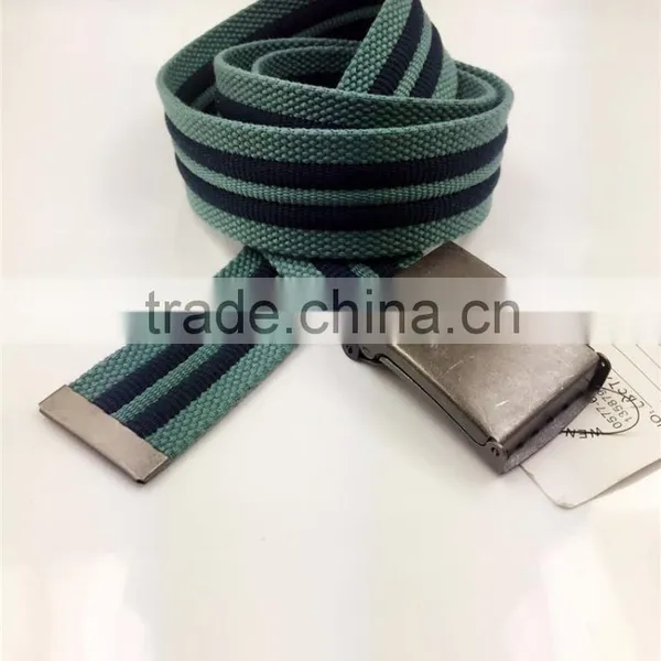 Designed Cotton Canvas Belt